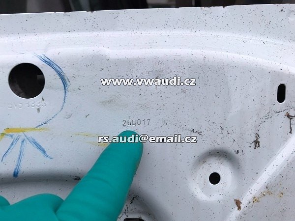 6V9 833 312   Dveře pravé zadní Škoda Fabia III 3 6V 6V6833312 - 4