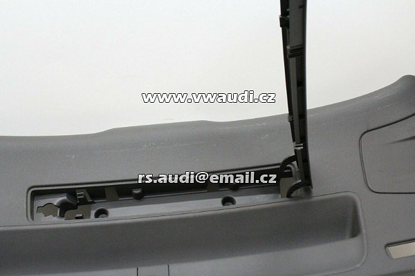  8K9 867 979   Originální Audi A4 8K Avant obložení zadních dveří 8K9867979 ONIX černá barva - 4