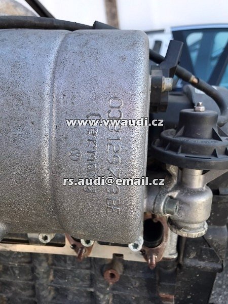 038 129 713 BE  Caddy Touran sací potrubí 2.0 DIESEL 1 - 2