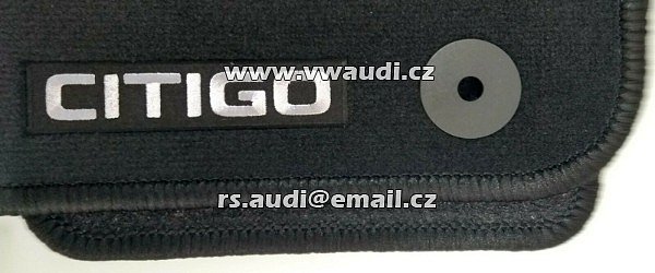 1ST 061 404 R Sada 4ks látkové textilních koberců  Škoda Citigo - 3
