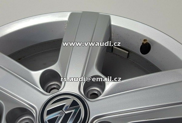 5G0 601 025 A 4 x hliníkové ráfky Dover Original VW Golf  VII 7 alu kola disky  - 2