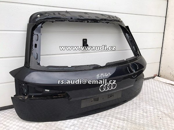 80A 827 025 B 2018 Audi Q5 SQ5  víko kufru zavazadlového prostoru - 3