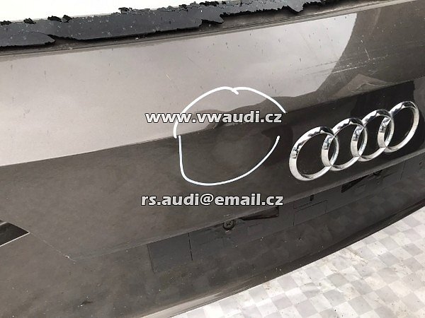 8V4 827 025 D Audi A3 8V S3 RS3 Sportback Víko zavazadlového prostoru kufru - 8