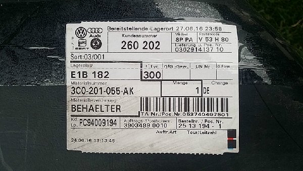 3C0 201 055AK - 5