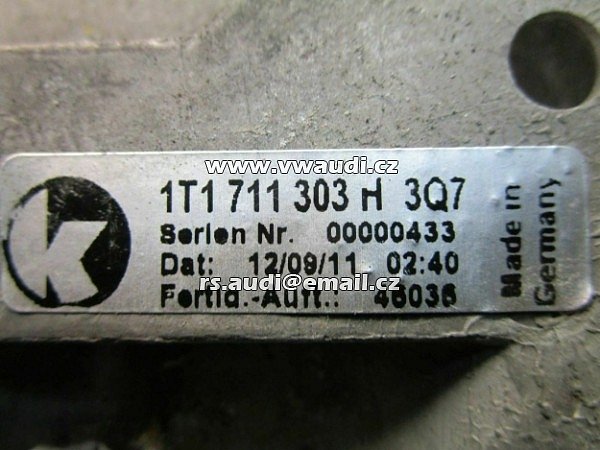 1T1 711 303 G VW Caddy 2K Life 2005 06 07 08 09 mechanizmus ruční brzdy  - 2