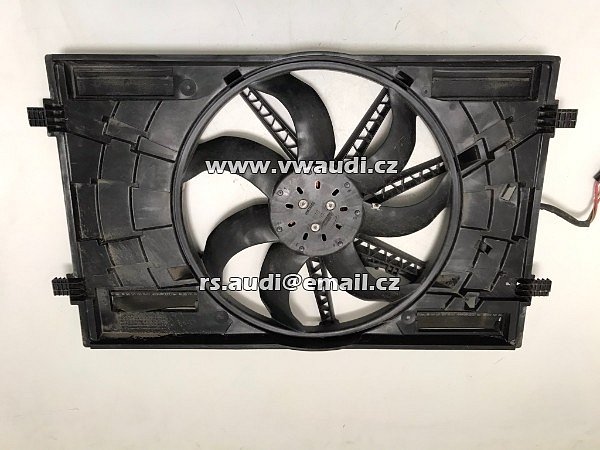 5Q0 121 203 AA  Ventilátor motoru Kryt ventilátoru SEAT LEON (5F1) 1.4 TSI 5Q0 - 6