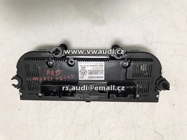 5G0 907 044 CF  VW Golf 7 BQ1 jednotka klimatizace  - 3