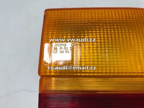 01 441 1914 R 4411914RUE Depo  Zadní lampa světlo pravé zadní Audi 100 C3 Doutník  - 5