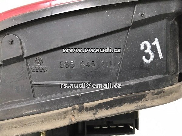 535 945 111  zadní světlo levé  VOLKSWAGEN CORRADO US  G60  - 6