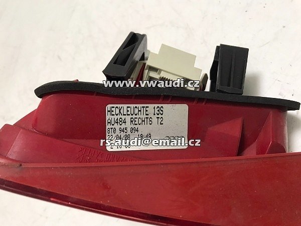 8T0 945 094 Zadní světlo zadní pravé vnitřní světlo Audi A5 8T Coupe 8T0 - 5