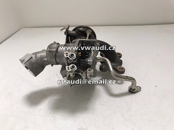 04E 145 713 Q   turbodmychadlo turbo 1.2 TSI Audi A3 8V VW Golf 7 Polo 6C Beetle - 3