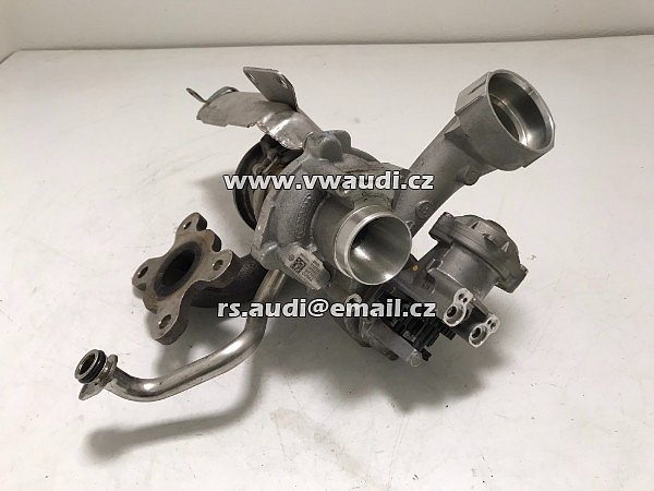 04E 145 713 Q   turbodmychadlo turbo 1.2 TSI Audi A3 8V VW Golf 7 Polo 6C Beetle - 4