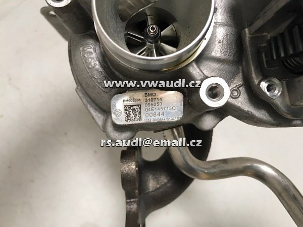 04E 145 713 Q   turbodmychadlo turbo 1.2 TSI Audi A3 8V VW Golf 7 Polo 6C Beetle - 14