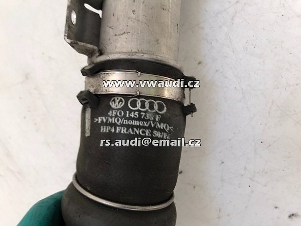 4F0 145 737 Hadice turbo hadice plnicího vzduchu pro AUDI A6 C6 4F 3,0TDI - 10