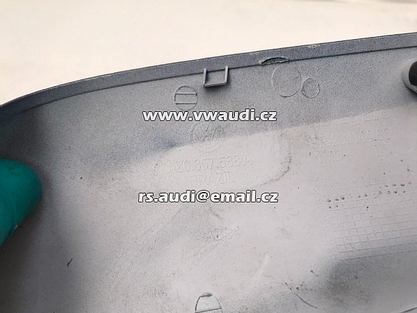  5Z0 857 538 A  krytka zrcátka pravá  5Z0 857538A VW FOX Lupo Spacefox Cross 05-10 - 7