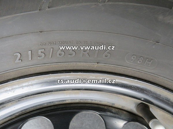 7N0 601 027 E VW Sharan 7N0 2011  215/65 R16 VW Tiguan  - 2