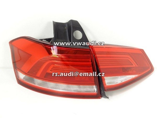 3G9 945 093 B  VW Passat B8 3G Variant originální LED zadní světla sada zadních světel 4ks - 2