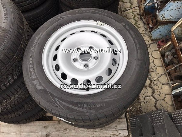 2K3 601 027 16&quot; VW Caddy 2K 3K 2003 - 2020 plecháč disk rezerva kolo  - 3