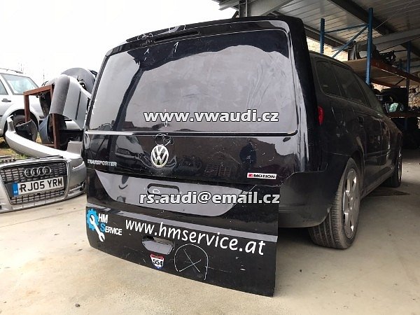 VW T6 Transporter zadní dveře víko kufru páté dveře plechové - 6