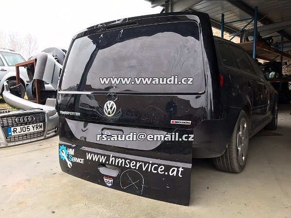 VW T6 Transporter zadní dveře víko kufru páté dveře plechové - 7