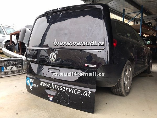 VW T6 Transporter zadní dveře víko kufru páté dveře plechové - 8