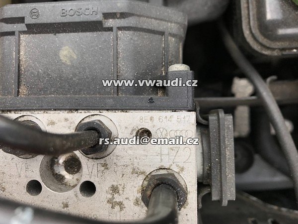 Řídicí jednotka ABS AUDI A4 B6 2004 05 06 0265225048 8E0 614 517 0265950011 - 3