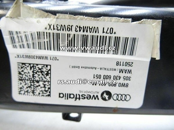  8W0 800 491M Tažné zařízení  Audi A4 8W B9 od 2017 - 5