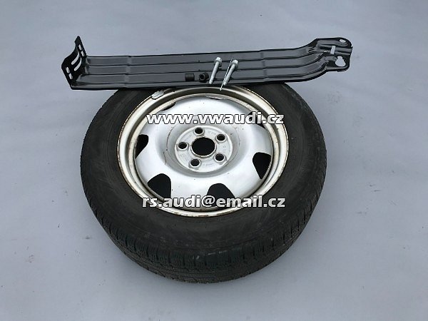 Držák na náhradní kolo pneumatiku VW T5 + T6 T6.1 2004 - 2022  R16 DRŽÁK KOLA  - REZERVY - 19