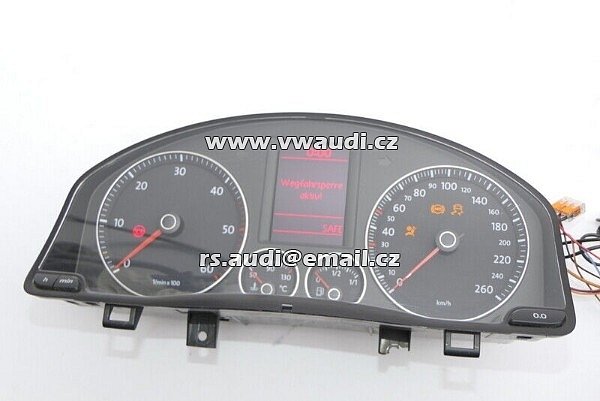VW Golf 5 1K 5M Plus Tacho Tachometer 1K0920 874B 1.9TDI 2.0 TDI Diesel - 2