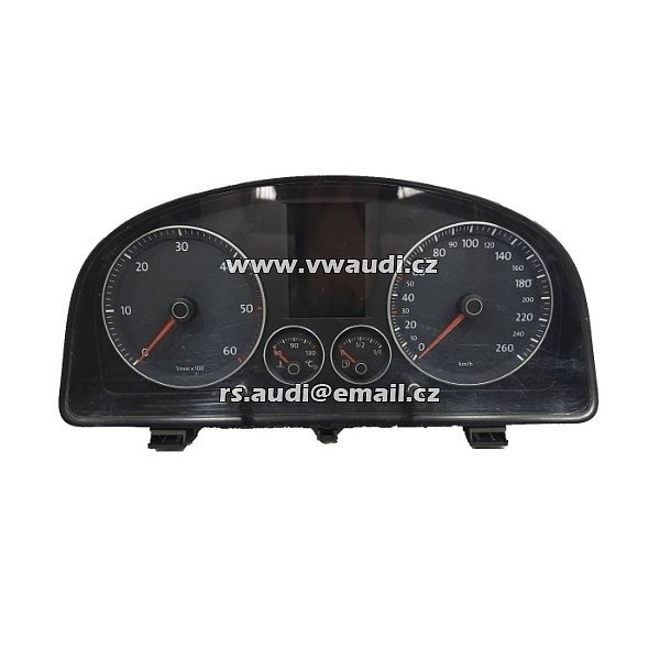 VW Touran Caddy 2K Tacho Tachometer Kombiinstrument  1T0920 873E TDI - 2