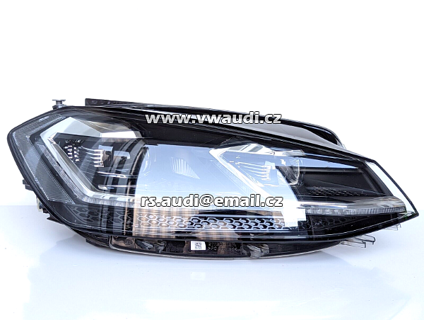 5G1 941 036 C Přední světlomet Volkswagen Golf 7 VII 2019 5G1  FULL LED pravý světlomet - 6