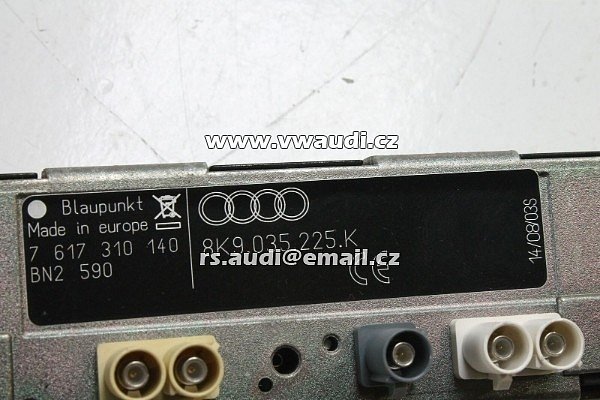Anténní zesilovač Audi A4 8K Avant levý 8K9.035.225.K anténní zesilovač - 2