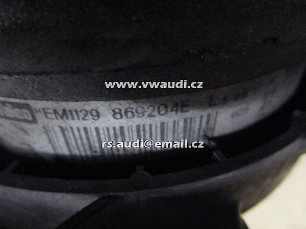 1129869204E Audi A4 2002 Passat b5.5 3bg Motor ventilátoru VALEO EM 1129 869204E - 2