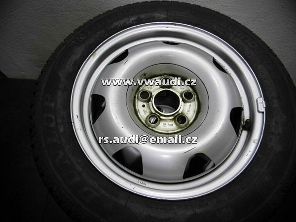 215/60R17C držák rezervního kola VW T5 T6 T6.1 215 R17 - 8