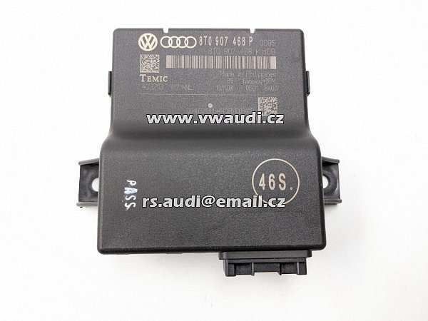 Audi Q5 8R jednotka diagnostického rozhraní Gateway ECU 8T0 907 468 K / 8T0 907 468P - 2