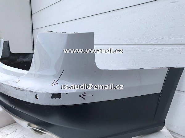 4G9 807 417 C +  4G9 807 835 A DIFUZOR Nárazník zadní Audi A6 4G Avant Allroad Facelift 2014- - 19