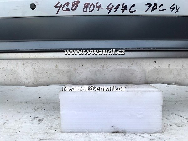 4G9 807 417 C +  4G9 807 835 A DIFUZOR Nárazník zadní Audi A6 4G Avant Allroad Facelift 2014- - 12