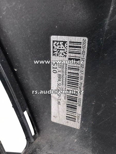 8W0 807 437 AQ  Přední nárazník Audi 8W0 807 437AQ AR AT  B9 A4 Avant 4.5 Tfsi quattro S tronic - 17