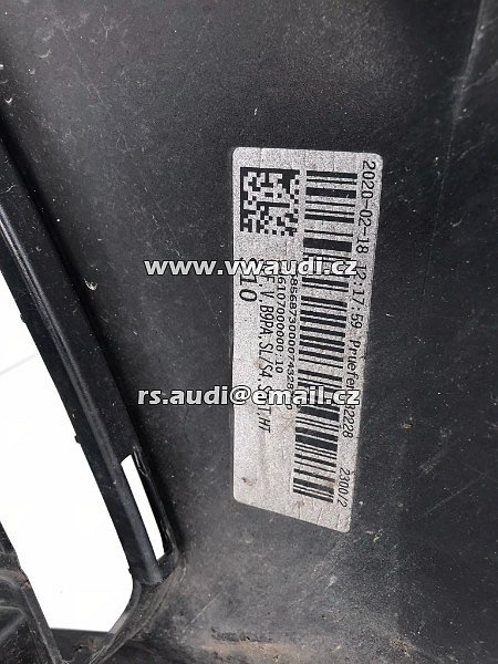 8W0 807 437 AQ  Přední nárazník Audi 8W0 807 437AQ AR AT  B9 A4 Avant 4.5 Tfsi quattro S tronic - 18