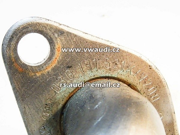 03G 131 521 K/V AUDI A6 4F2, C6 A4 B6 B7 03G131521K 03G131521V 03G131521 EGR potrubí 2,00 diesel - 2