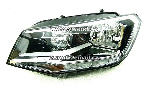 2K1 941 005 C . H7 LED  VW Caddy IV Facelift Halogenový světlomet přední levý  - 6