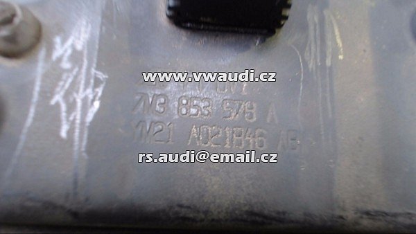 7M3 853 578 A Kryt držáku vodní box kryt VW Sharan 7M3 2005 06  - 2