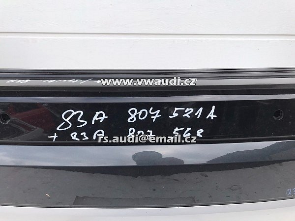 83A 807 521A  Nárazník zadní  AUDI Q3 83A S-Line 2018- - 20