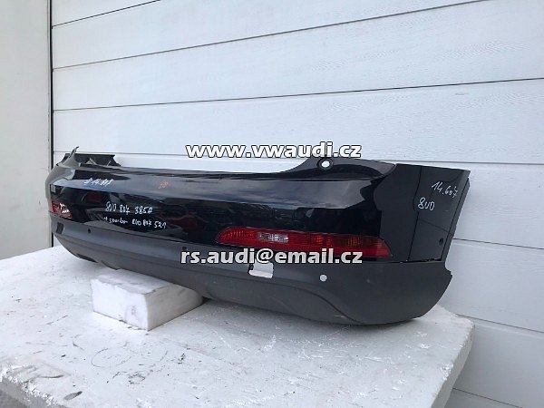 8U0 807 385 A + SPOILER 8U0 807 521 AUDI Q3 8U S-Line zadní nárazník - 2