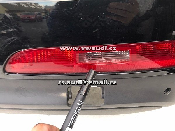 8U0 807 385 A + SPOILER 8U0 807 521 AUDI Q3 8U S-Line zadní nárazník - 7