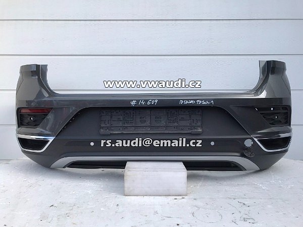 2GA 807 521 P / 2GA 807 421 Zadní nárazník VW T-Roc 2017 - 16