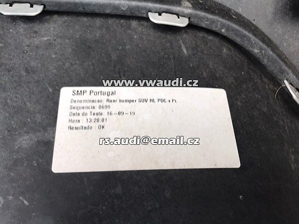 2GA 807 521 P / 2GA 807 421 Zadní nárazník VW T-Roc 2017 - 6