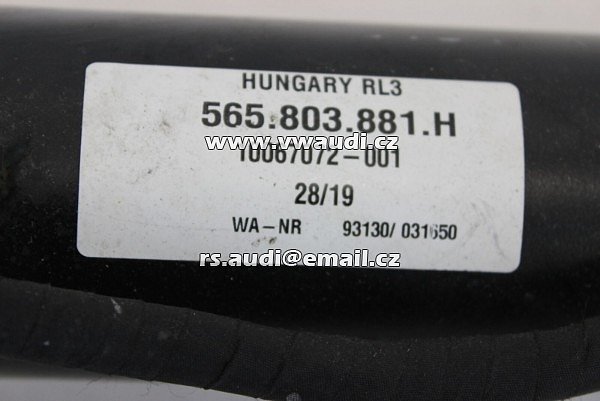 565 803 881 H Otočné závěsné zařízení Škoda Kodia 2018 + - 15
