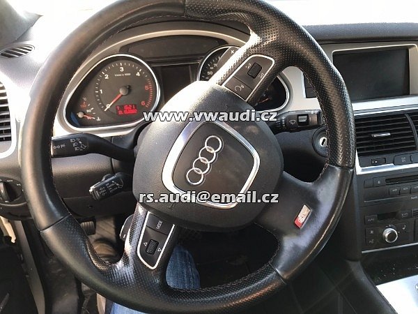 Náhradní díly jednotlivě z Q7 4,2 TDI KME BTR V8 240kW . bÍlá barva LR9A . - 13