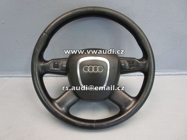 4F0 880 201 AS Airbag volant 4F0880201AS6PS pro Audi A6 4F C6 ,Q7 3 ramený  - 3